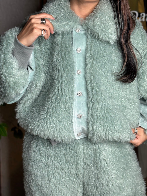 mintdesigns AIRY POODLE BLOUSON